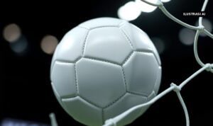 Dramatis! Hajar Bangladesh 9-2, Timnas Indonesia Lolos ke Final FIFA ASEAN Cup 2026 Unggul Jumlah Gol atas Malaysia Ilustrasi AI bola sepak menyentuh jaring gawang